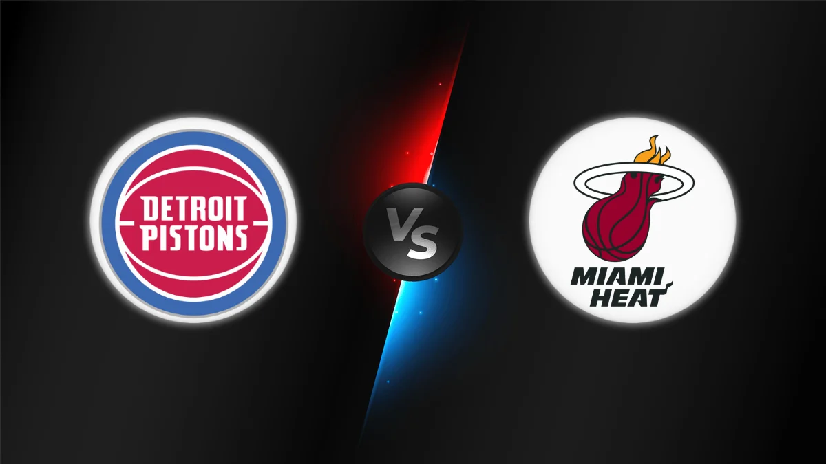 Detroit Pistons vs Miami Heat