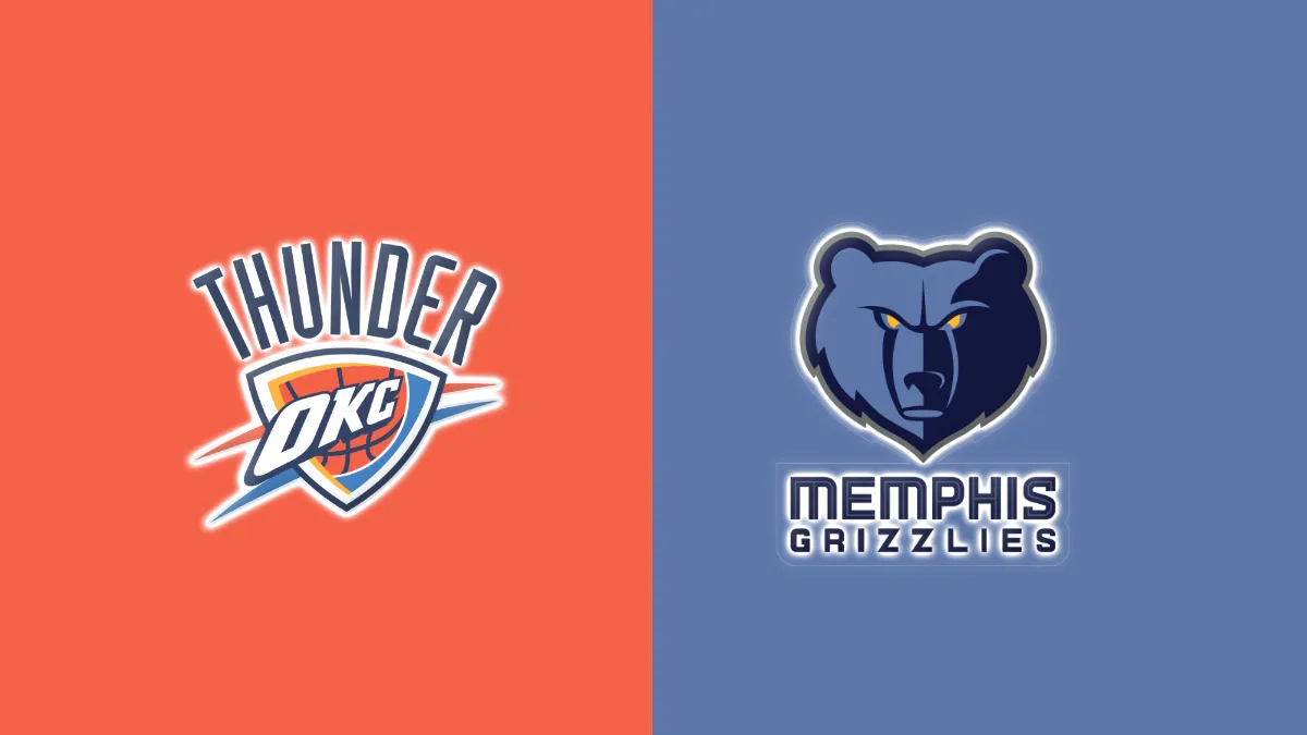 Oklahoma City Thunder vs Memphis Grizzlies Oklahoma City Thunder vs Memphis Grizzlies