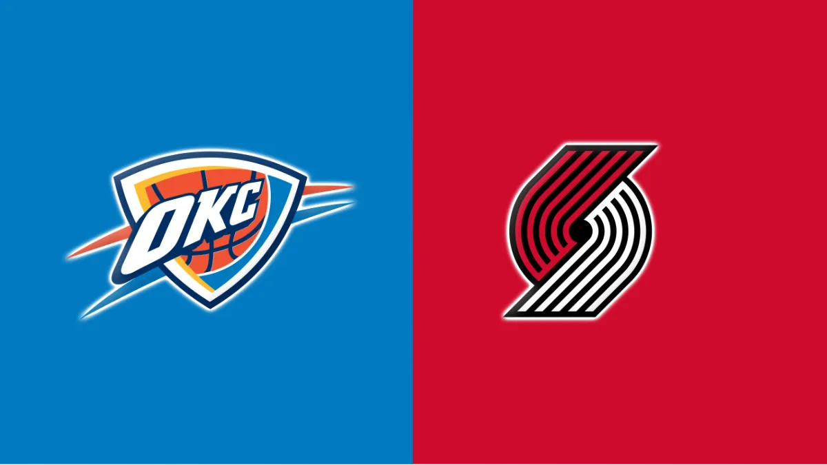 Oklahoma City Thunder vs Portland Trail Blazers Oklahoma City Thunder vs Portland Trail Blazers