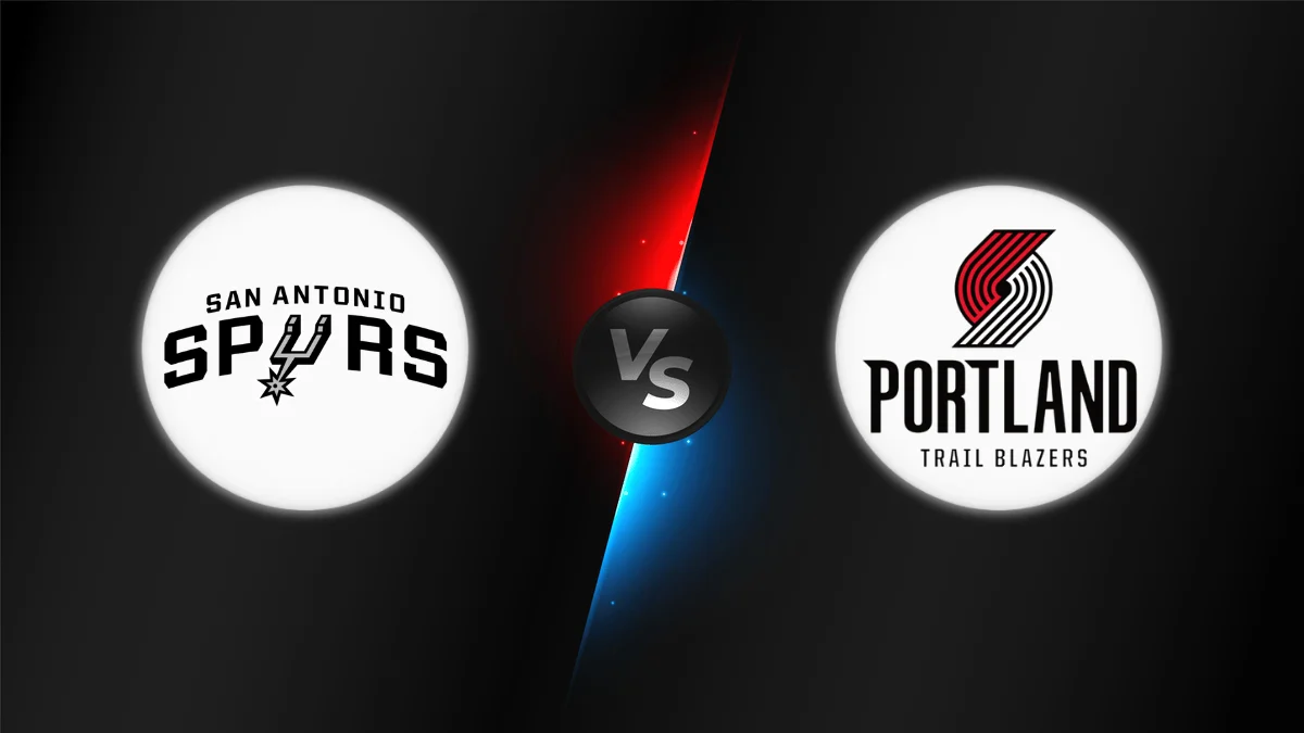 San Antonio Spurs vs Portland Trail Blazers