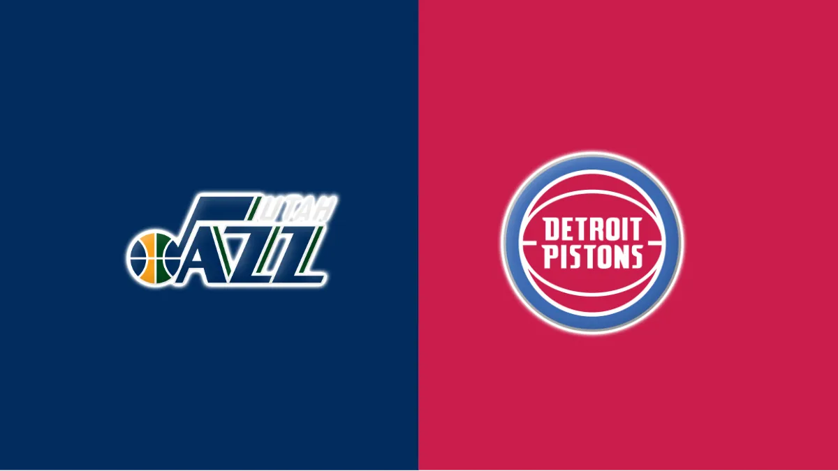 Utah Jazz vs Detroit Pistons