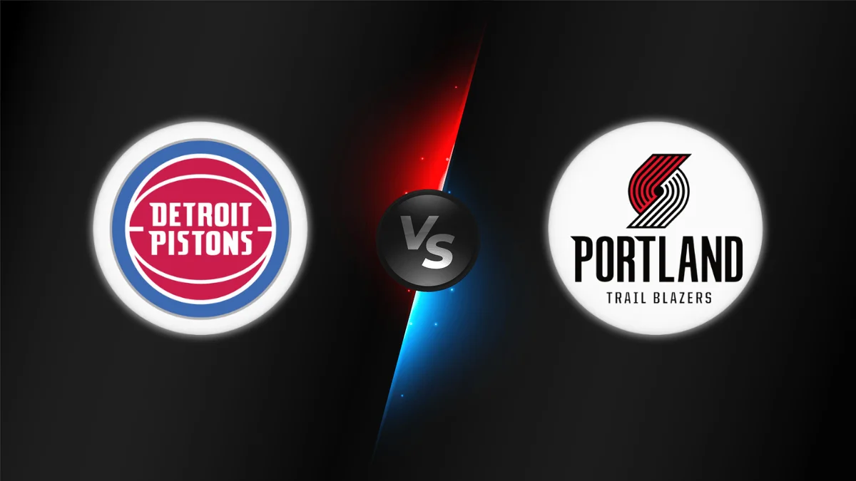 Detroit Pistons vs Portland Trail Blazers