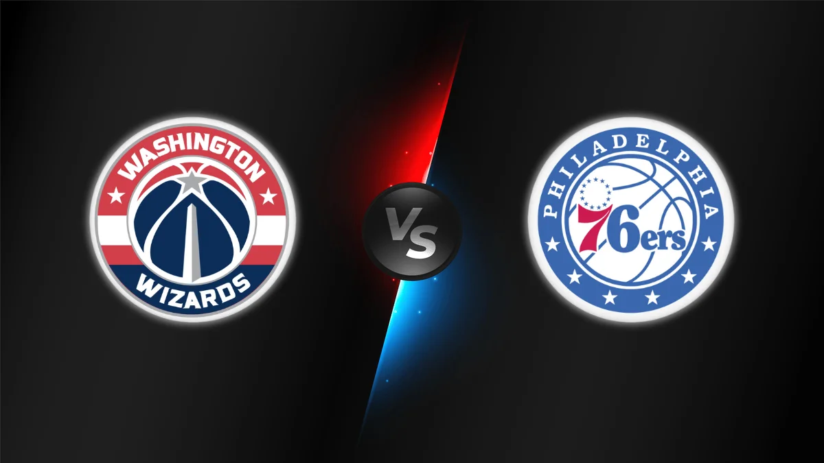 Washington Wizards vs Philadelphia 76ers